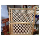WOOD FRAME PET GATE