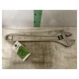PRO GRADE 15"  ADJUSTABLE WRENCH