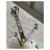 6" & 12" ADJUSTABLE WRENCHES