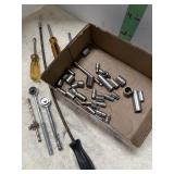 MISC 1/4" DRIVE SOCKETS & WRENCHES