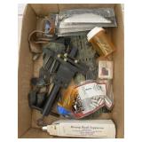 bow pin sight, knocks, finger guard, xbow string,