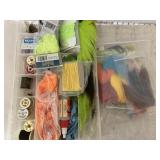 beginner fly tying kit w/accessories