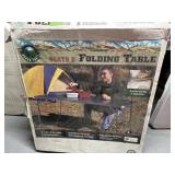 metal folding table 36x63