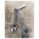 8" & 12" ADJUSTABLE WRENCHES