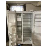WHIRLPOOL SIDE BY SIDE REFRIGERTOR/FREEZER