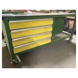 Winn Rack tool bench 12 drawer, on wheels