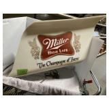 MIller High Life Plastic Lighted Sign  36 x 15 x 8