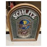Plastic Schlitz Beer Light    20 x 26 x 4   works