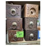 Six Sewing Machine Boxes