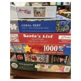6-1000 PIECE JIG SAW PUZZLES