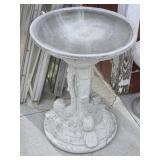 CONCRETE BIRD BATH  20" X 26"