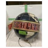 Schlitz Plastic Ball   14" dia.  14" tall  - works