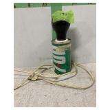7-Up Table Lamp  9" tall - works