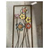 METAL FLOWER  28" X 12"