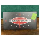 CRAFTSMAN CLOCK 15" X 8"