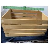 Wood Box   18 x 13 x 9