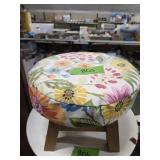 PADDED STOOL  14" D X 12" T