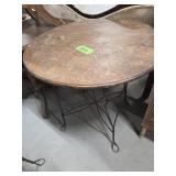 ICE CREAM PARLOR  TABLE 30" D X 30" T