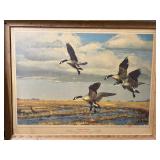 CANDIAN GEESE " STORZ BREWING" 25" X 20"