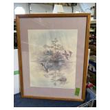 DUCKS PRINT  24" X 30"