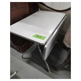 CHROMECRAFT DROP LEAF TABLE  46" X 30" X 30"