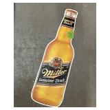 Miller Genuine Draft Metal Sign   28t x 8w