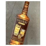 Calbert Whisky Cardboard Sign  26 x 8