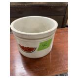 SMALL CROCK  9" DIAMETER X 8" TALL