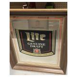 Draft Beer Lite  Mirror     25 x 28 x 3