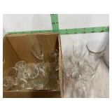 17 CRYSTAL WINE AND BRANDY SNIFTERS