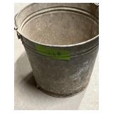 SMALL GALVANIZED BUCKET