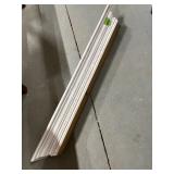 SMALL FIREPLACE MANTLE  52" X 8" X 5"