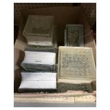 12?  6"X 6" MISC GLASS BLOCKS