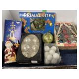 CHRISTMAS LIGHTS AND DECOR