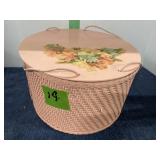 Wicker Sewing Box