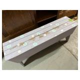 GARDEN BENCH  48" X 13" X 19"
