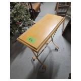 SMALL TABLE METAL LEGS  20" X 10" X 23"