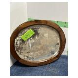 OVAL MIRROR  14" X 12"