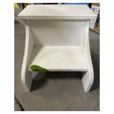 TWO STEP WOOD STOOL
