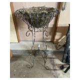 LARGE METAL FLOWER STAND  22" X 40"
