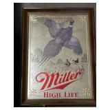 Miller Highlite Mirror w/pheasant  15 x 20