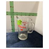 Coors Beer Pitcher