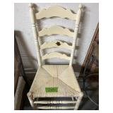 CANE BOTTOM LADDER BACK CHAIR