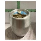 Aluminum Falzstaff 2 gallon keg w/cardboard case