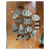 VINTAGE DOOR LOCKS AND HINGES