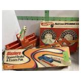 MISC HOT WHEELS TRACK AND ACCESSORIES