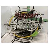 Miller Lite Neon Sign  20 x 18 x 6 - works