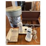 LARGE BUTTON PHONE & PORTABLE PHONE