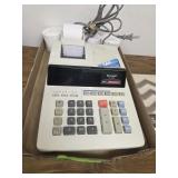 SHARP ADDING MACHINE