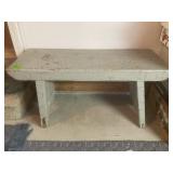 WOOD BENCH 36" X 12" X 18"